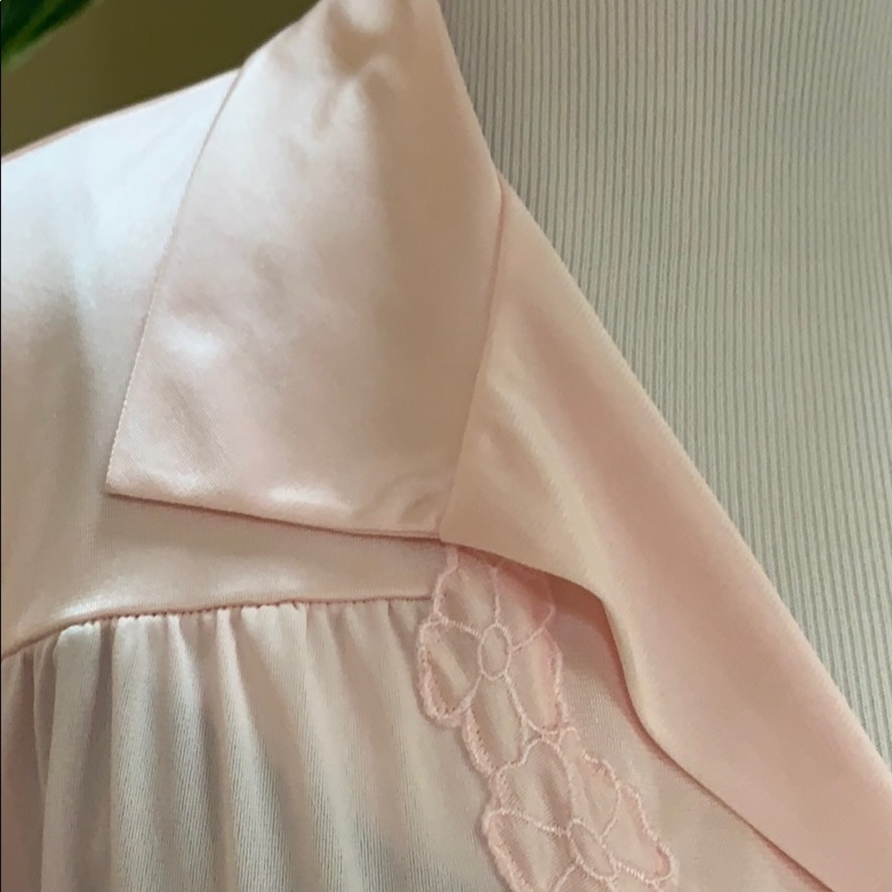 Vanity fair vintage nylon 3/4 sleeve robe - Picture 9 of 10